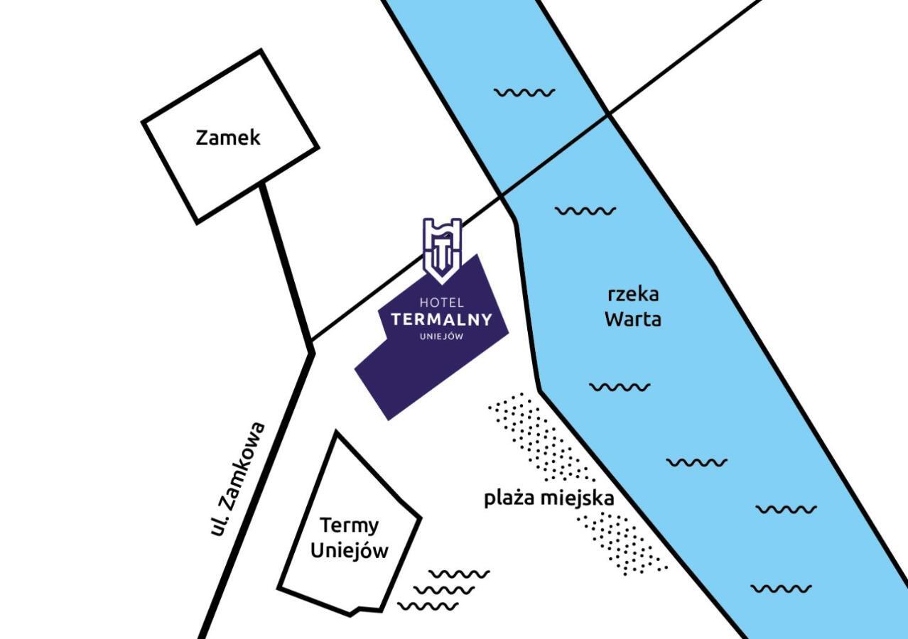 Hotel Termalny Униейов Екстериор снимка